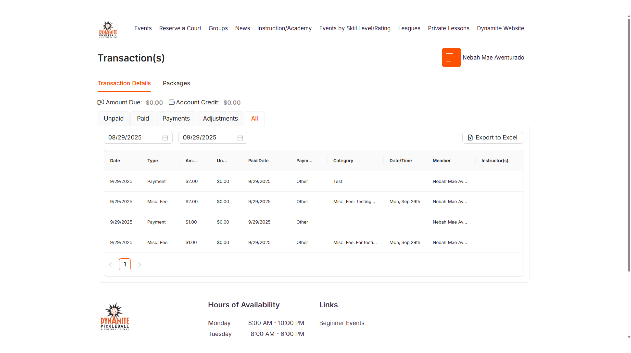 To see your full transaction history.